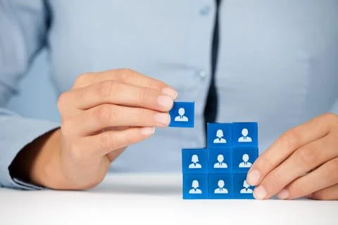 Human resources HR Foto stock