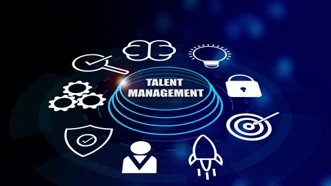 Human resources management and talent management concept. Business concept. Stock Footage 293482821