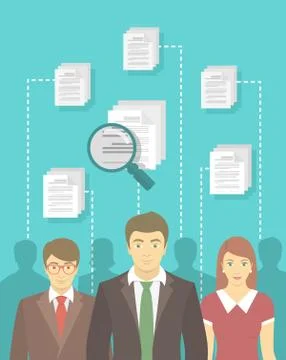 Human Resources Management イラスト素材