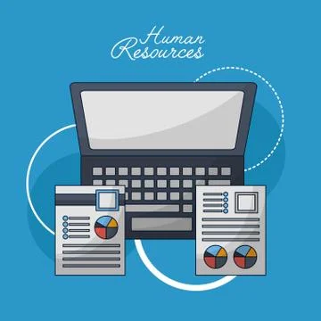 Human resources related Stock Illustration