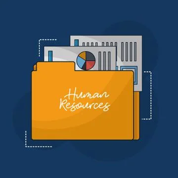 Human resources related Stock Illustration