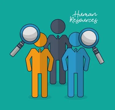 Human resources related Stock Illustration