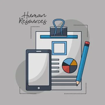 Human resources related Stock Illustration