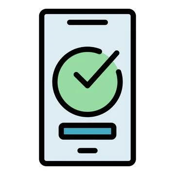 Human resources smartphone icon vector flat Stock Illustration