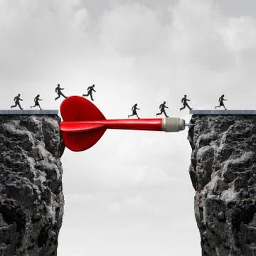 Human Resources Target 스톡 일러스트