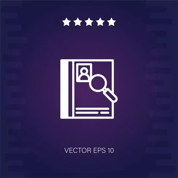 Human resources vector icon Illustrazione stock