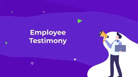 Human Resourses - Employee Testimony Stock Footage 153279463