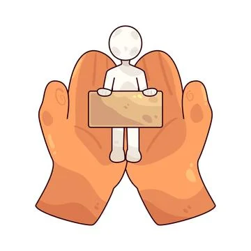 Human rights illustration Stock Illustration