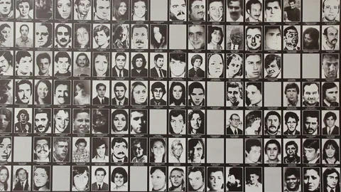Human Rights Memorial at Site of Former Torture Center, Argentina  Stock Footage 170323566