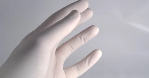 Human robotic prosthetic hand concept Stock Footage 72009143