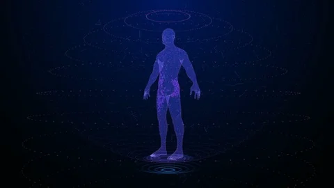 Human Rotation Stock Footage 124376564