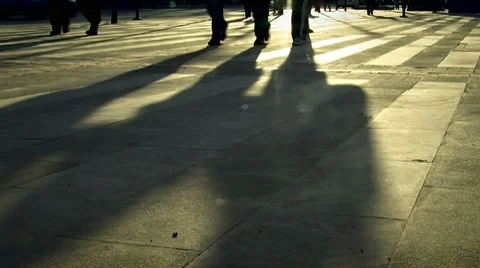 Human shadow  (15) Vídeos de archivo 8954742