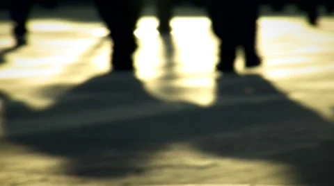 Human shadow  (17) 库存影片 8954756