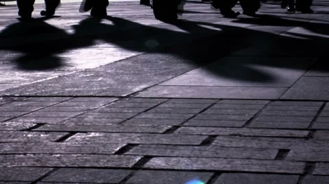 Human shadow  (20) 動画素材 8954785