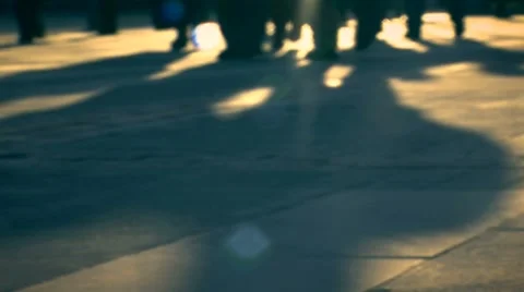 Human shadow  (3) Stock Footage 8954613