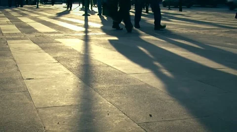 Human shadow  (6) 库存影片 8954670