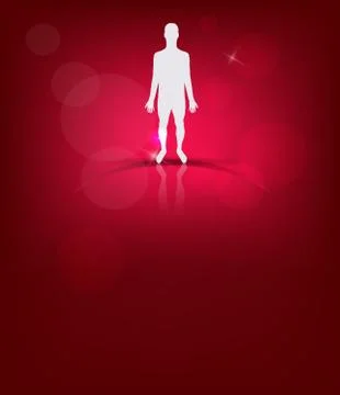 Human silhouette Stock Illustration