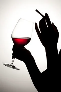 Human silhouette Stock Photos