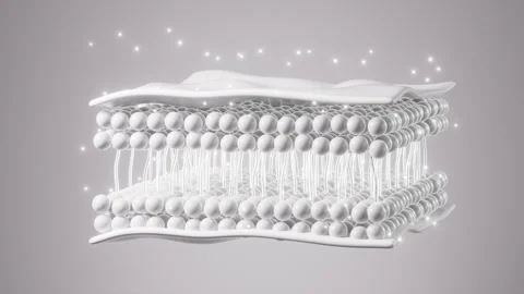 Human skin layer. Human skin cells.Used for cosmetics advertisements, skin .. Stock Footage 332346000