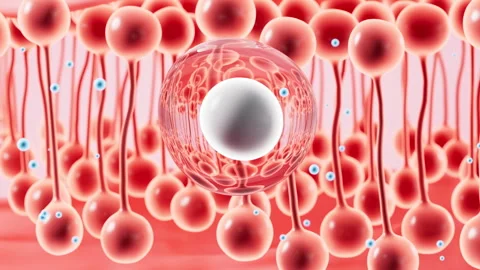 Human skin layer. Human skin cells.Used for cosmetics advertisements, skin .. Stock Footage 332346028