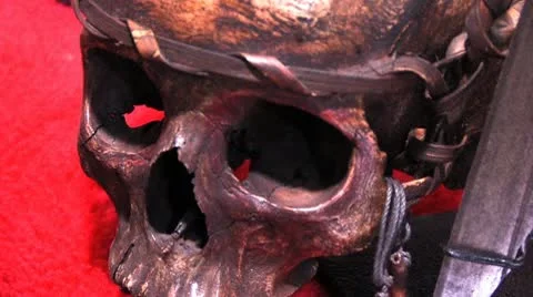 Human Skull 2 스톡 동영상 10574431
