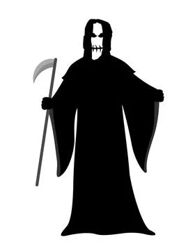 Human skull with shemagh cloth. Vector illustration. Illustrazione stock