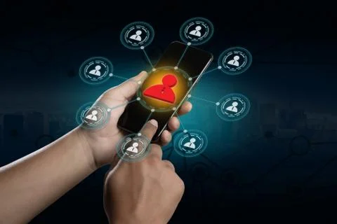 Human social network Resources Context Management and leadership assessment c Stock Photos