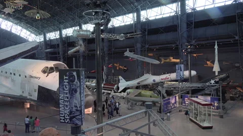 Human Spaceflight Space Shuttle Discovery HD Stock Footage 60207692