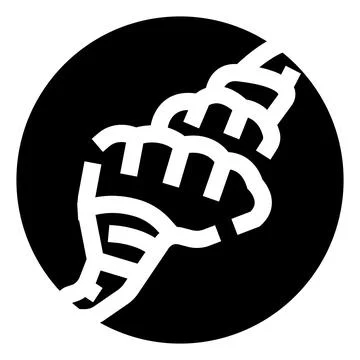Human spinal column icon representing back anatomy Stock Illustration