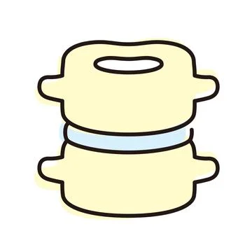 Human spine icon, vector illustration Stock-Illustration