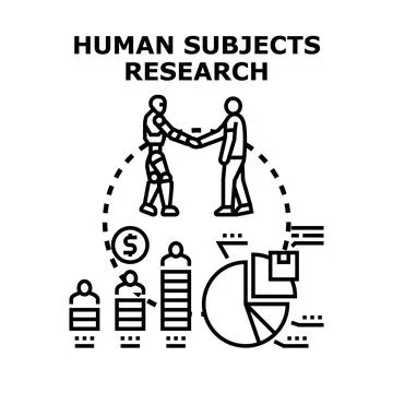 Human subjects research in artificial intelligence development イラスト素材