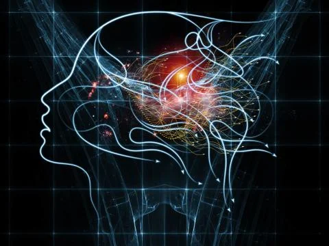 Human Technologies Stockillustratie