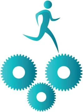 Human technology Stock Illustration