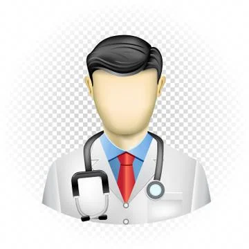 Human template doctor Stock Illustration