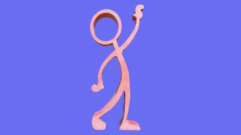 Human themed statue Stock Photos