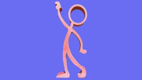 Human themed statue Stock Photos