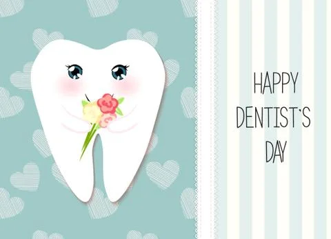 Human tooth.Vector illustration Stock Illustration