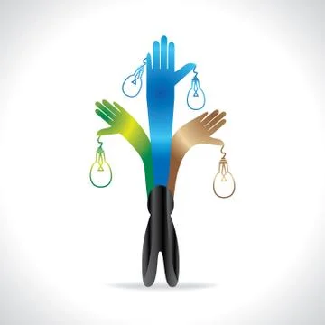 Human tree Stock Illustration