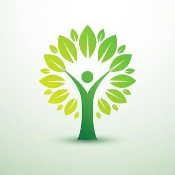 Human tree Stock Illustration