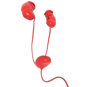 Human Urinary System Kidneys with Bladder Anatomy For Medical Concept 3D Rend Stock Illustration