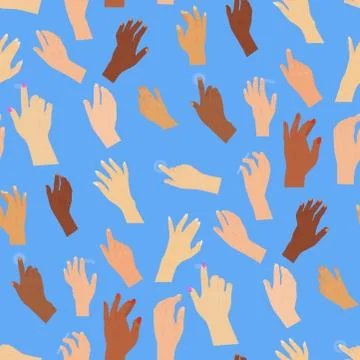 Human vector hand press button arm finger control push pointer cursor target Stock Illustration