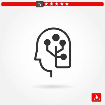 Human vector icon Stock Illustration