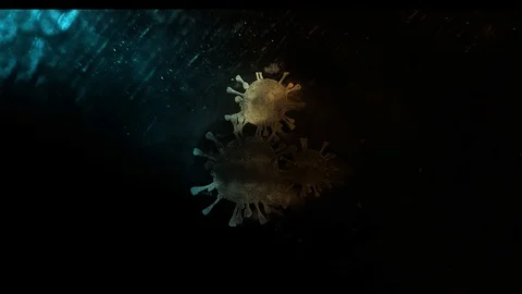 Human Virus Modern Logo in 4k Stock Footage 127058104