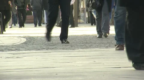 Human Walk   (1) 库存影片 8954784