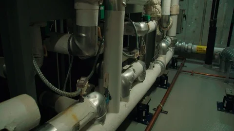 Human waste composting facility Stock Footage 93530140