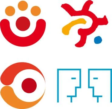 Human_logos Stock Illustration