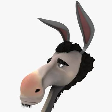 Humanoid Donkey 3D Model