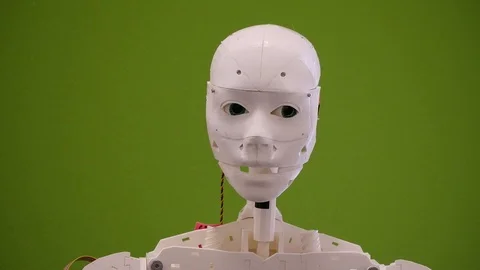 Humanoid robot Stock Footage 118242427