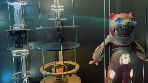 Humanoid robot for future Video stock 328845678