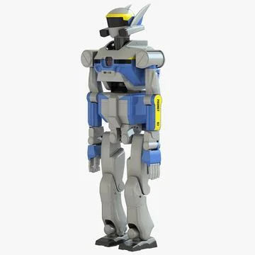 Humanoid Robot HRP-2 Promet 3D Model
